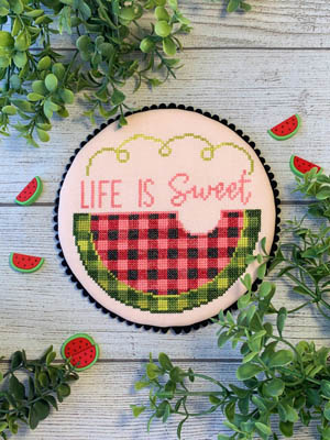 Life is Sweet - Cross Stitch Pattern