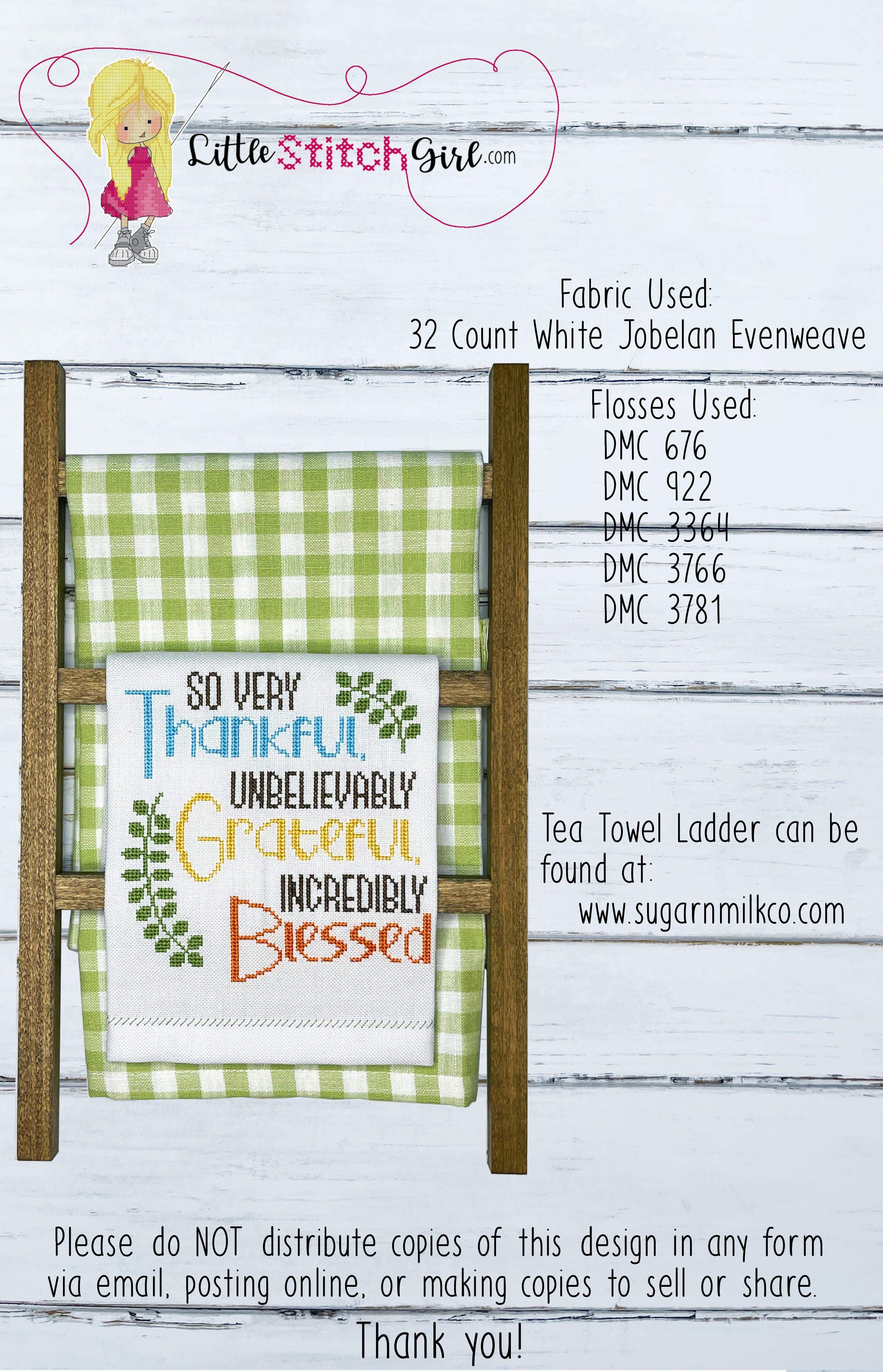 Simply Sayin' November - Thanksgiving Cross Stitch Pattern