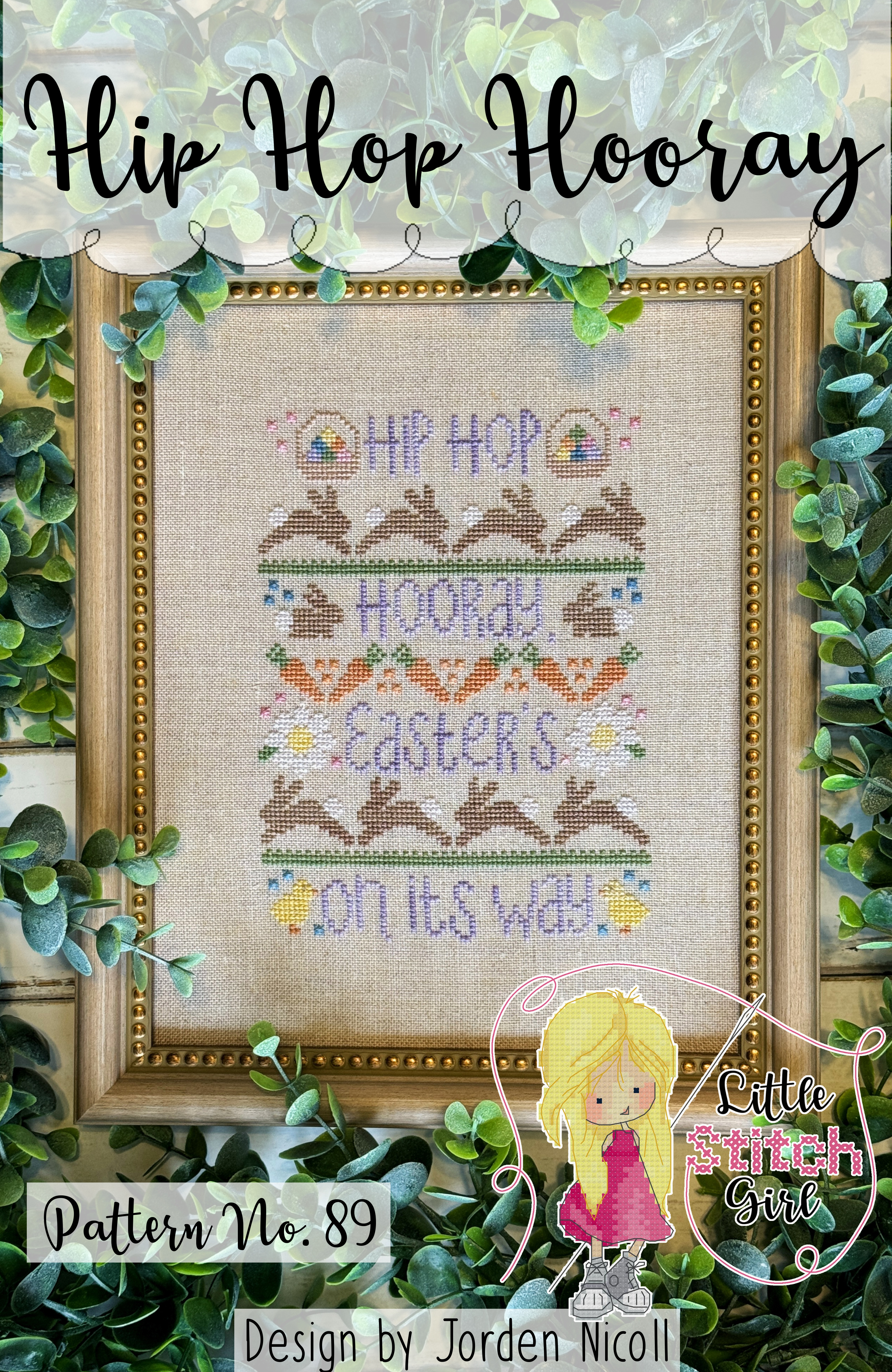 Hip Hop Hooray - Easter Cross Stitch Pattern