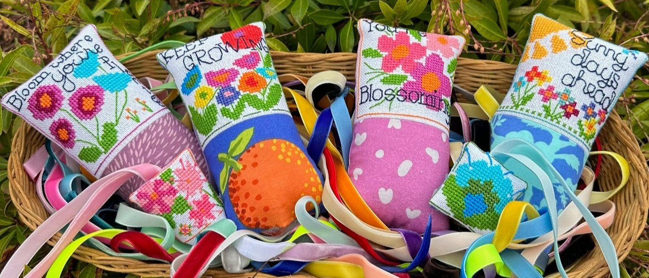 Flower Burst Flings - Cross Stitch Pattern