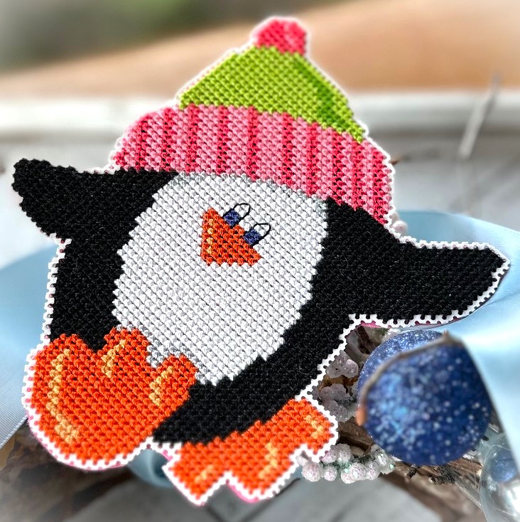 Wobbles Penguin - Cross Stitch Pattern