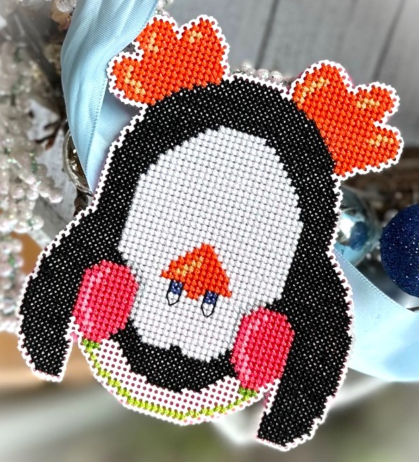 Flipper Penguin - Cross Stitch Pattern