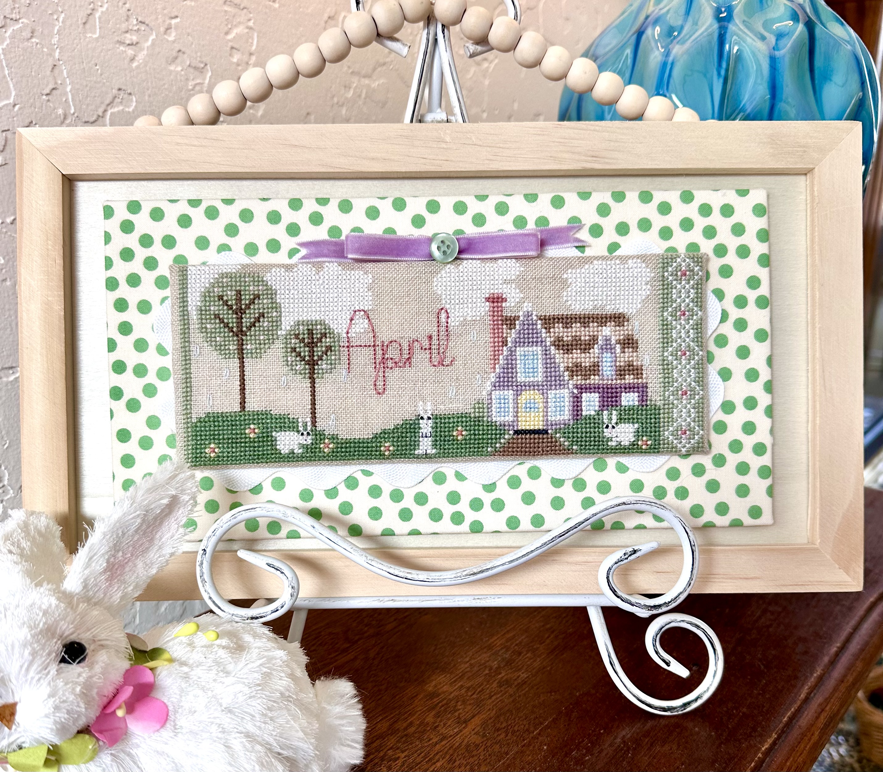 April House - Easter Cross Stitch Pattern