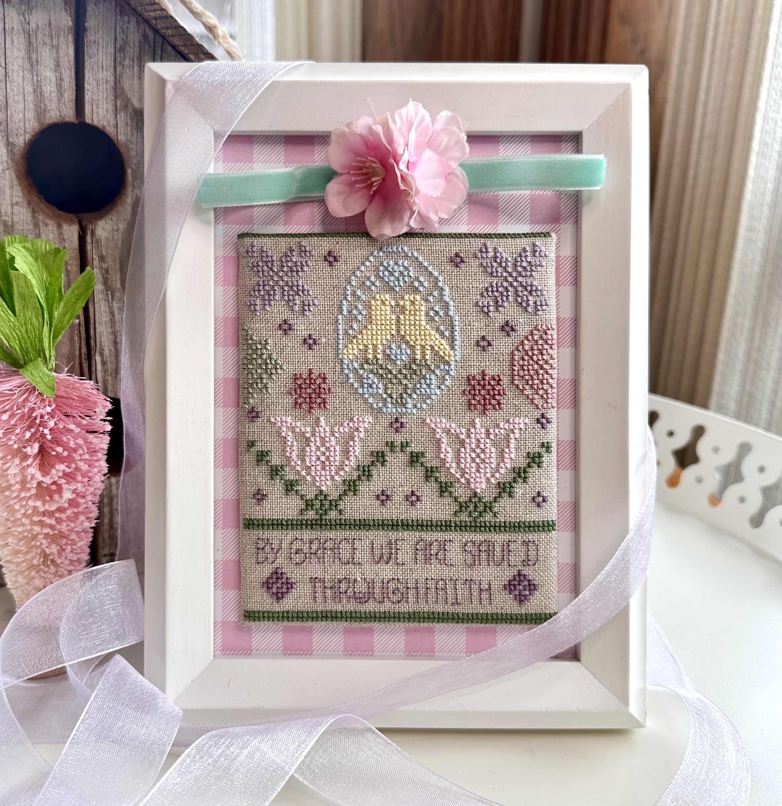 By Grace - Cross Stitch Pattern