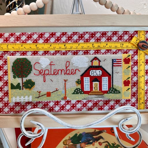 The September House - Fall Cross Stitch Pattern