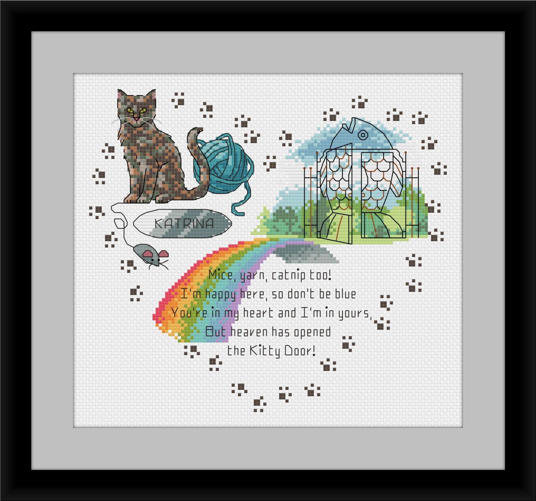 Heaven's Kitty Door (Muted Tortoise Shell) 