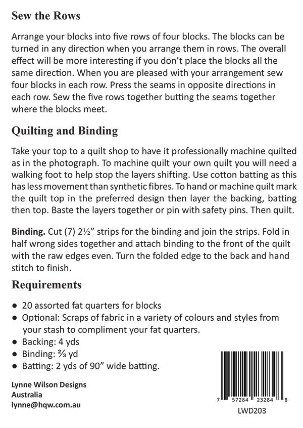 Around The Block - Quilt Pattern