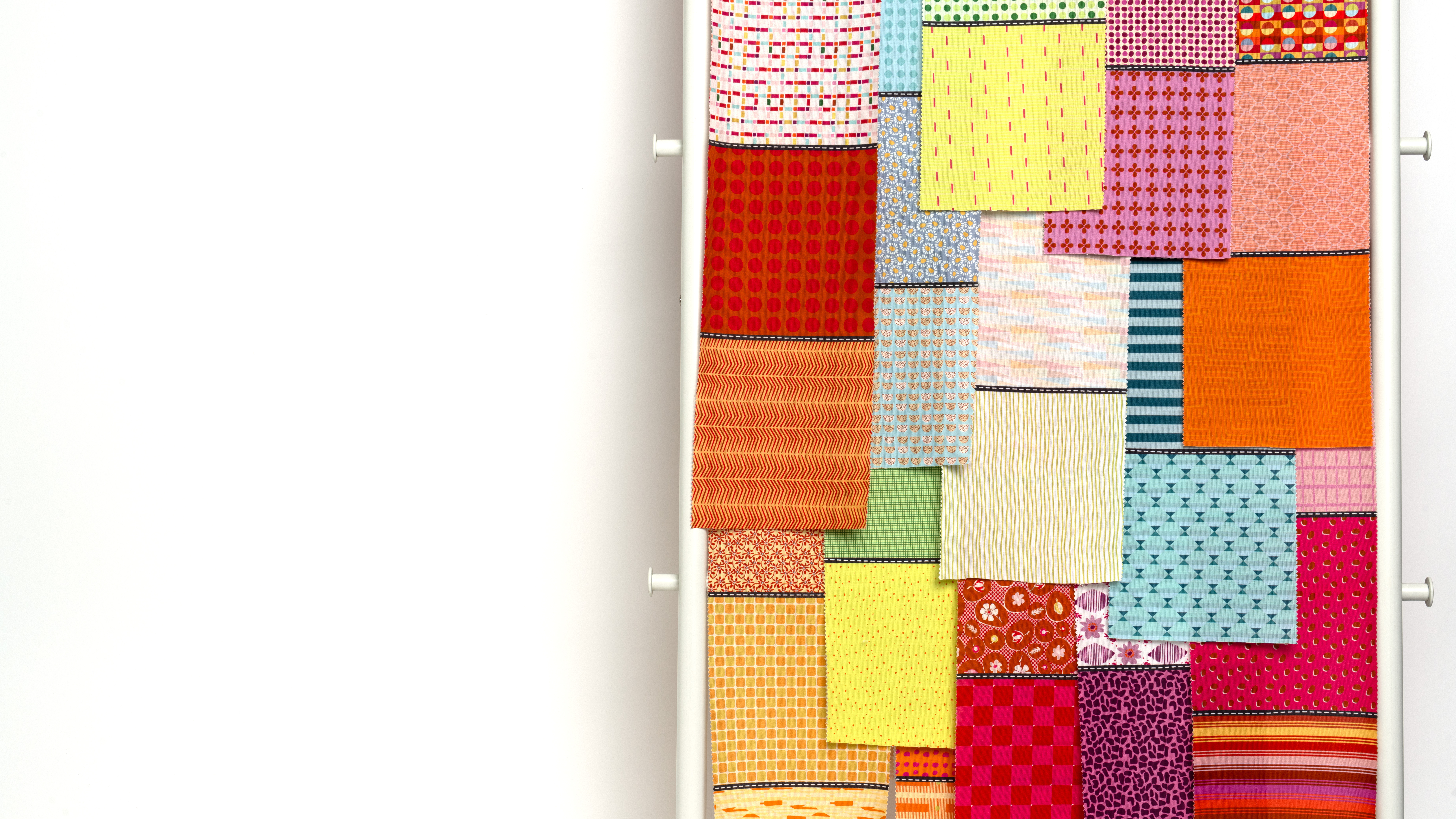 Lollie Jar Green - Quilt Fabric, different perspective #2, zoomed in. Select this picture to zoom back out.