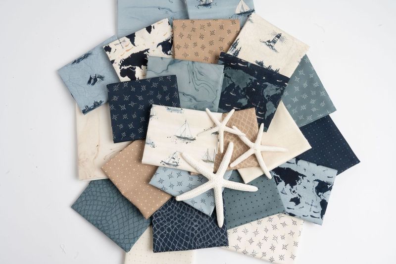 Longshore True North Night - Quilt Fabric