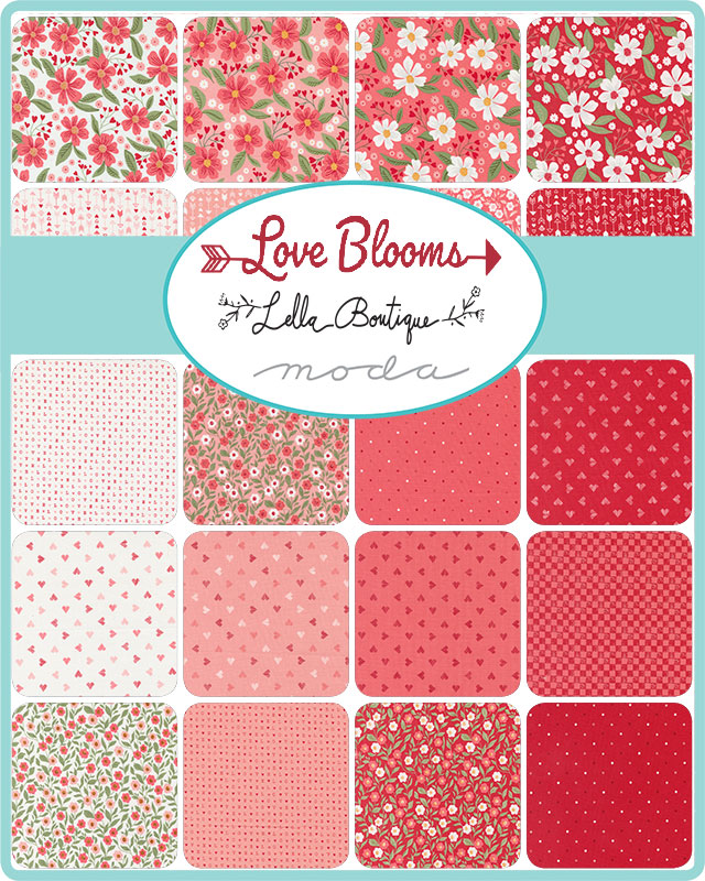 Love Blooms Flowers - Blush - Quilt Fabric