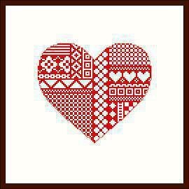 Valentine - Cross Stitch Pattern