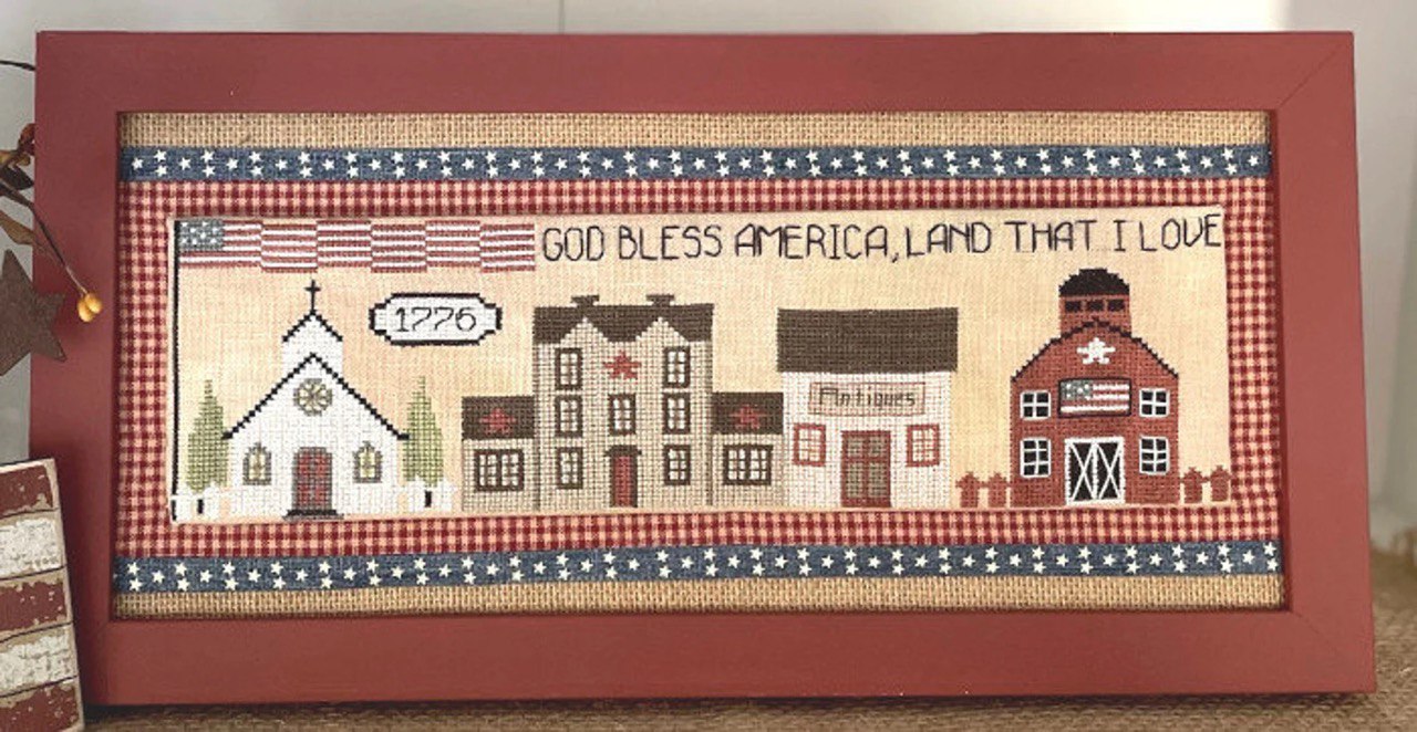 Old Main Street - Cross Stitch Pattern