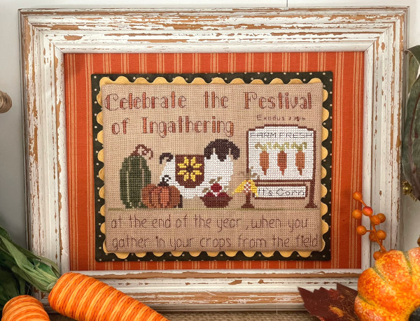 The Festival of Ingathering - Cross Stitch Pattern