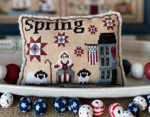 American Season - Spring - Cross Stitch Pattern