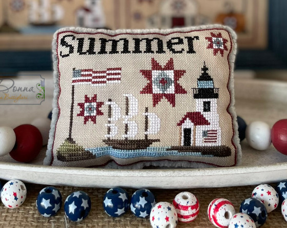 American Season - Summer - Cross Stitch Pattern
