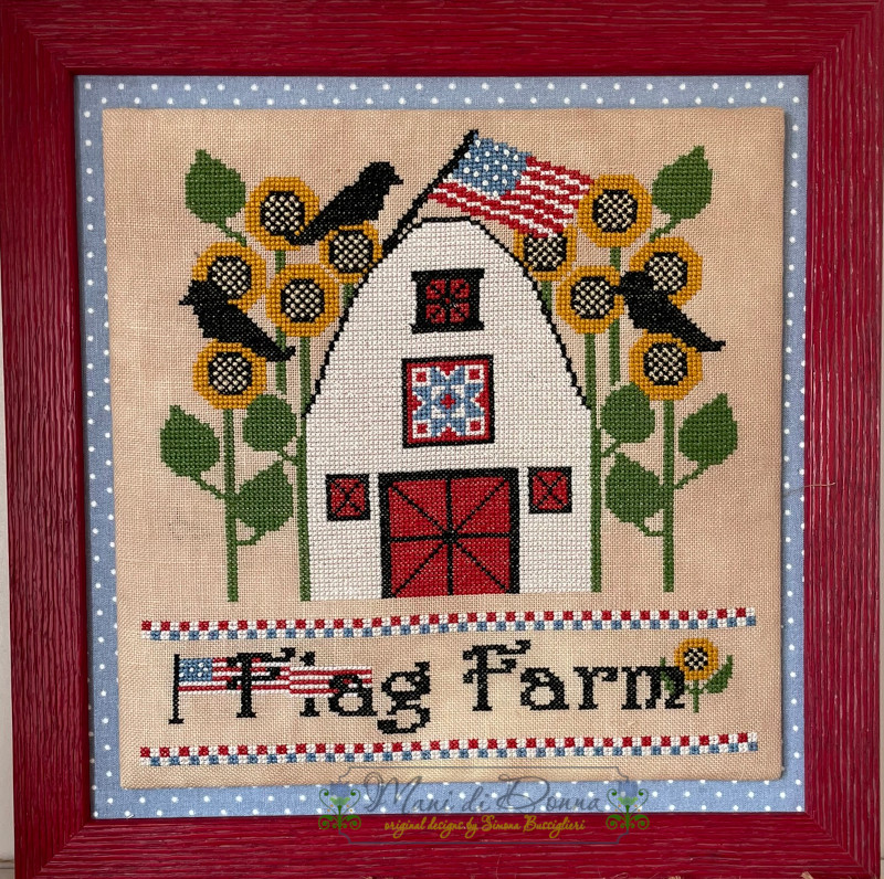 The Flag Farm - Cross Stitch Pattern