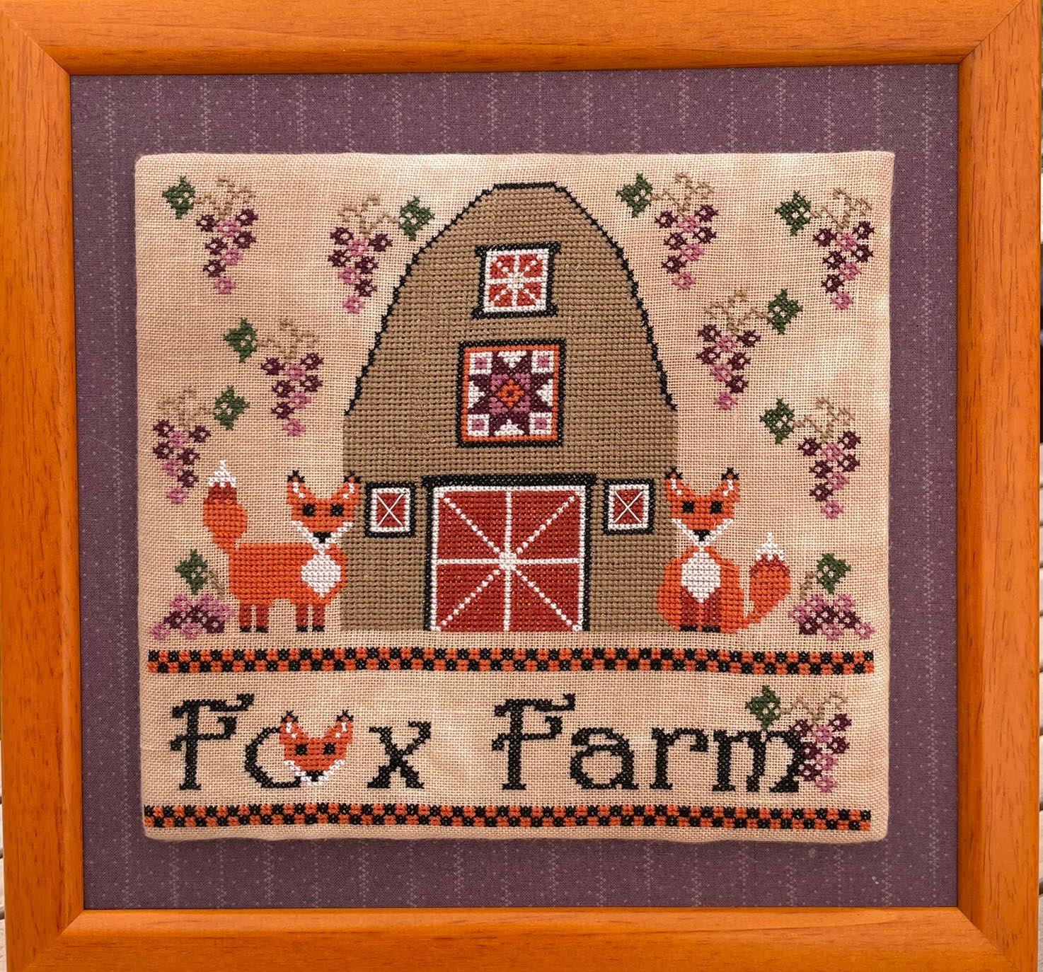 The Fox Farm - Cross Stitch Pattern