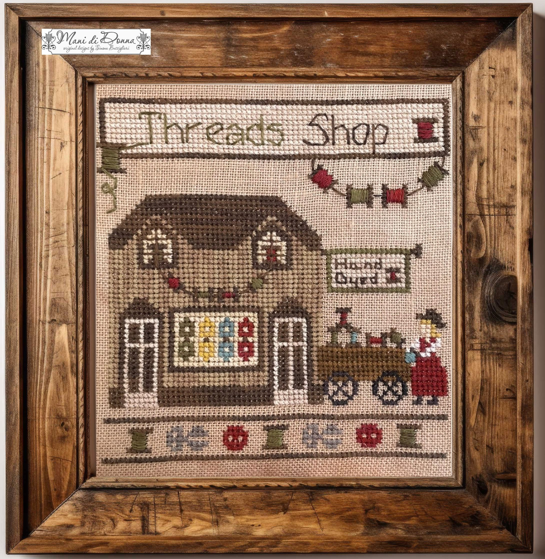 Threads Shop Stitchers Village  - Cross Stitch Pattern