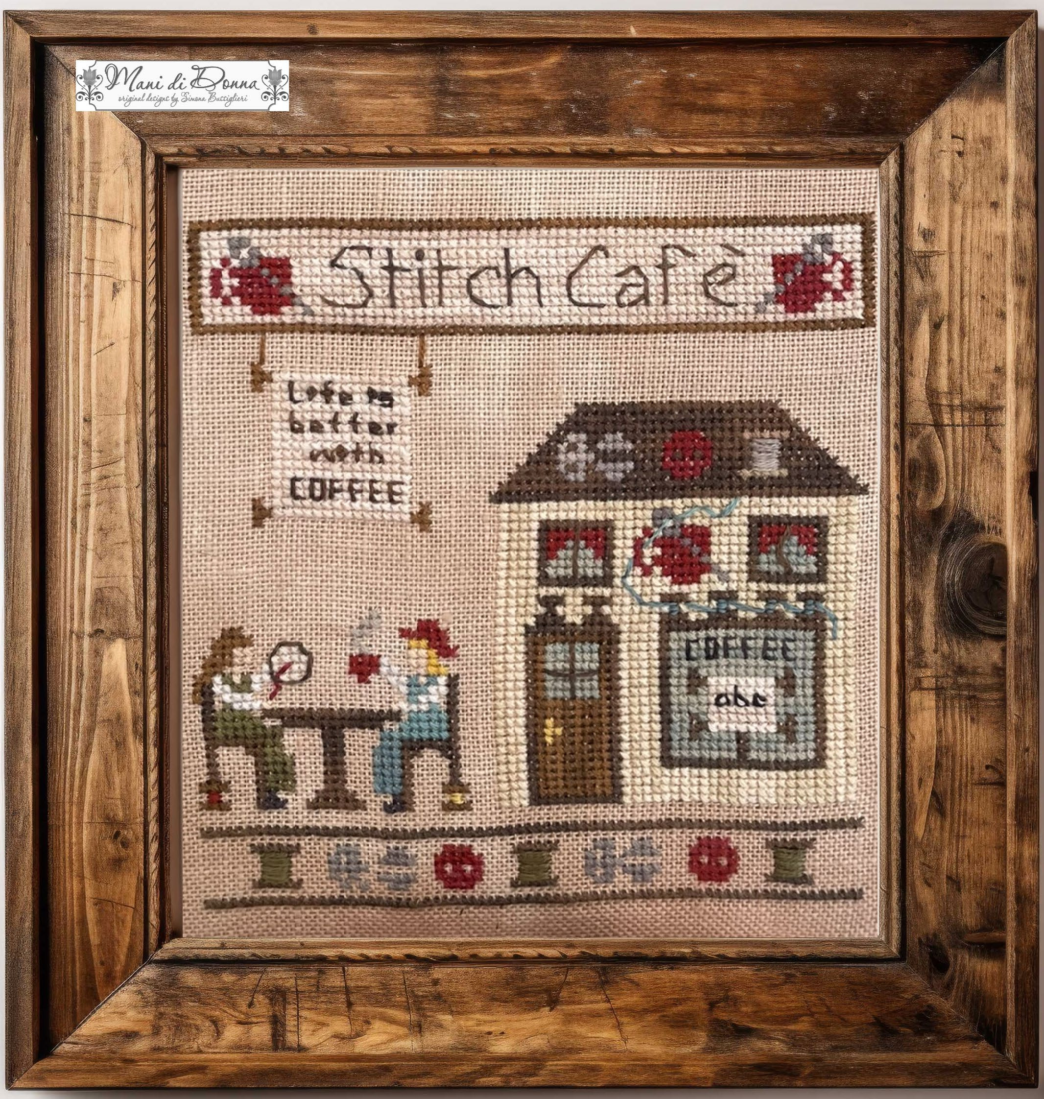 Stitch Cafe Stitchers Village - Cross Stitch Pattern