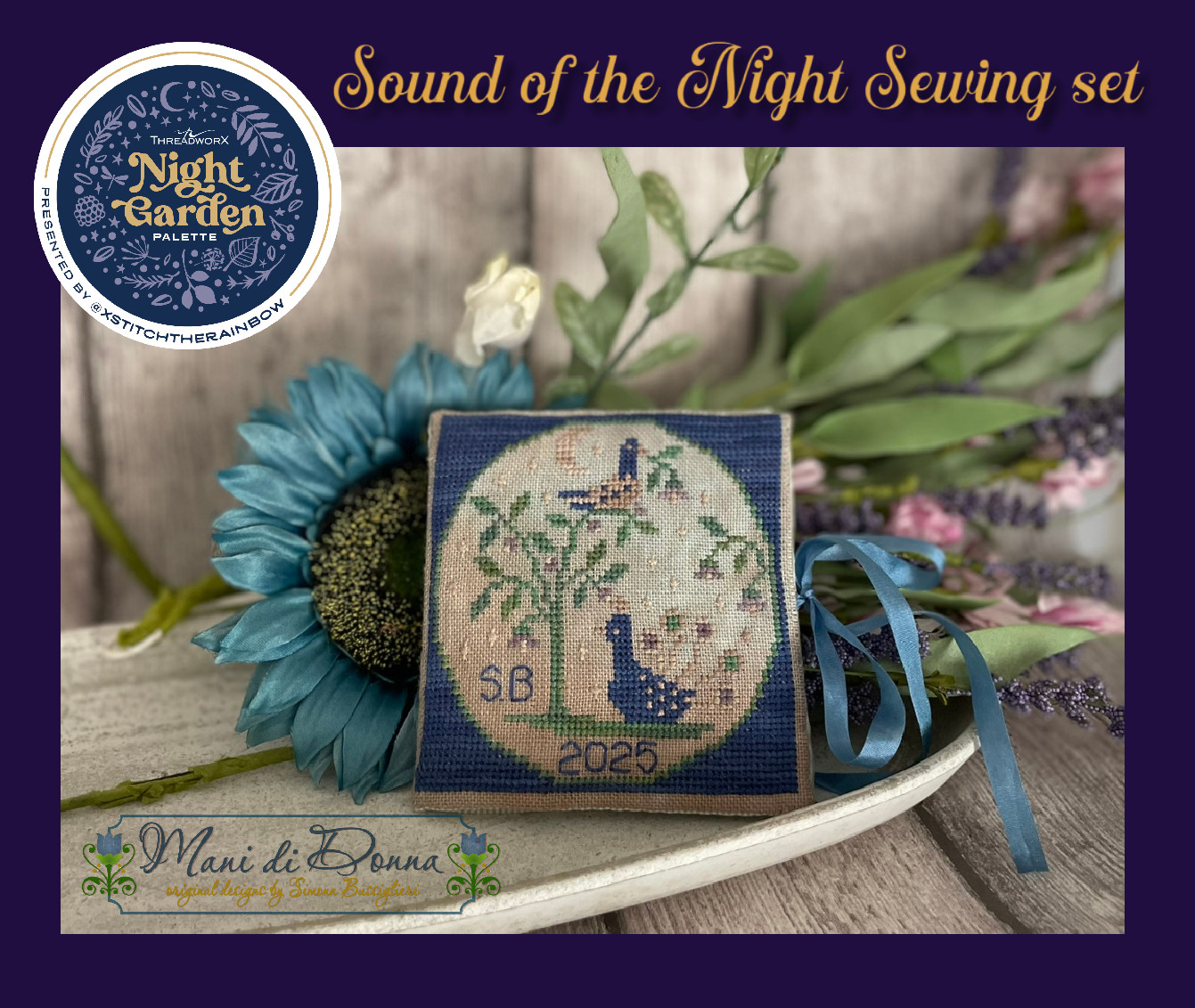 Sound of the Night - Cross Stitch Pattern