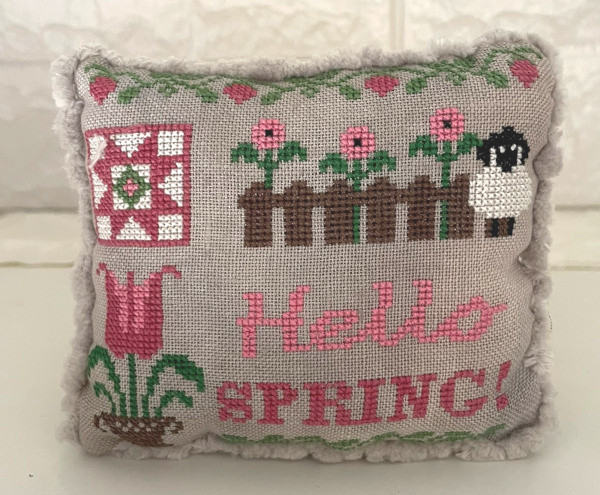 Hello Seasons - Spring - Cross Stitch Pattern