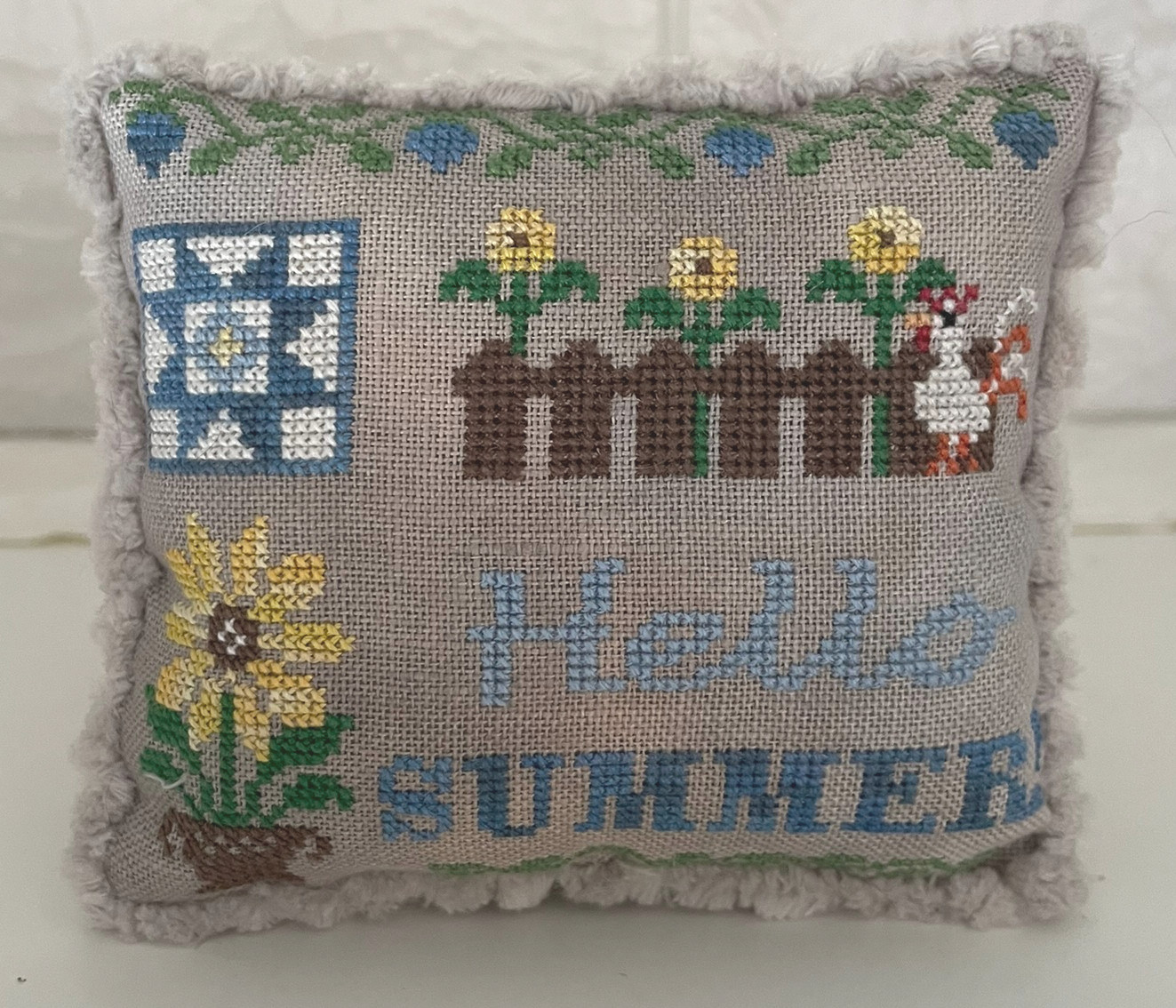 Hello Seasons - Summer - Cross Stitch Pattern
