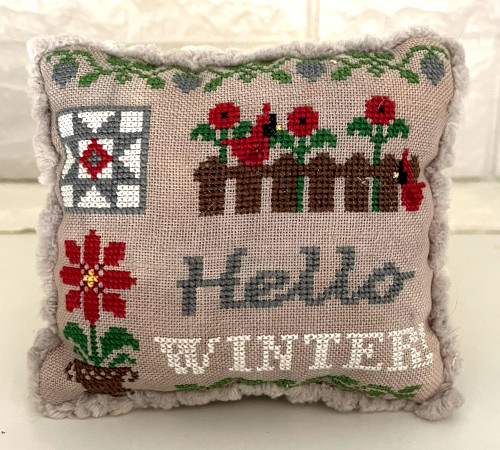Hello Seasons - Winter - Cross Stitch Pattern