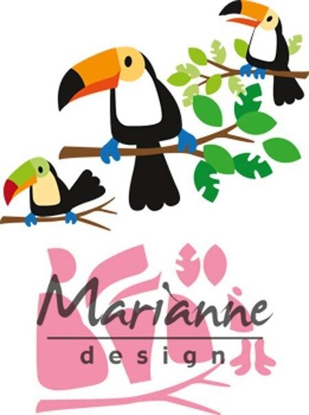 Eline's Toucan - Marianne Design Die