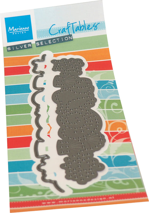 Stitching Border Seashells - Craft Die