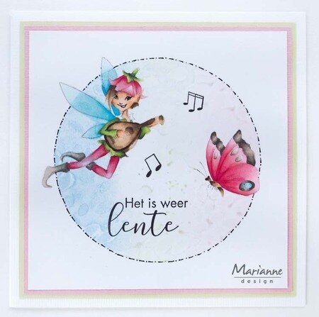 Hetty's Musical Fairy - Marianne Design Clear Stamp
