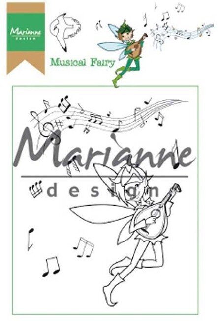 Hetty's Musical Fairy - Marianne Design Clear Stamp