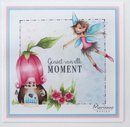 Hetty's Stardust Fairy - Marianne Design Clear Stamp