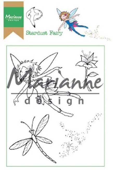 Hetty's Stardust Fairy - Marianne Design Clear Stamp