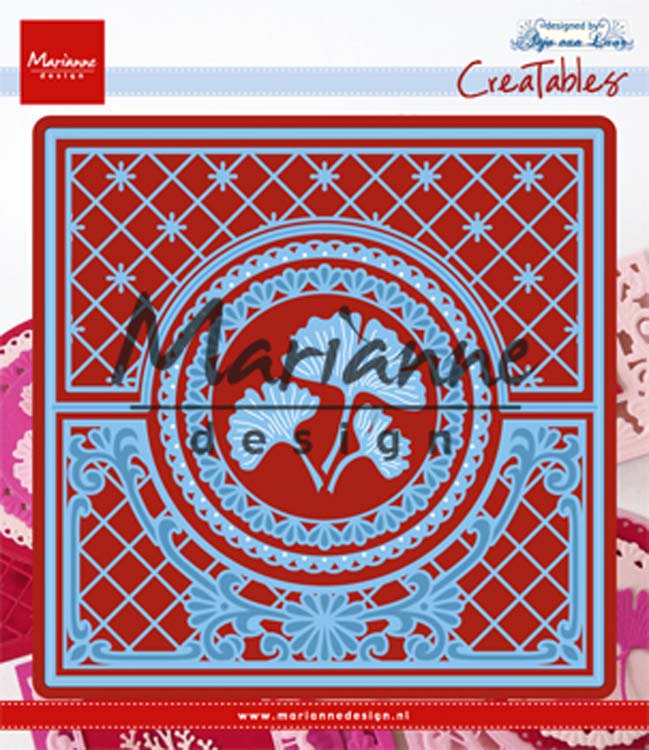 Anja's Lacy Folding Die - Circle - Creatables Die
