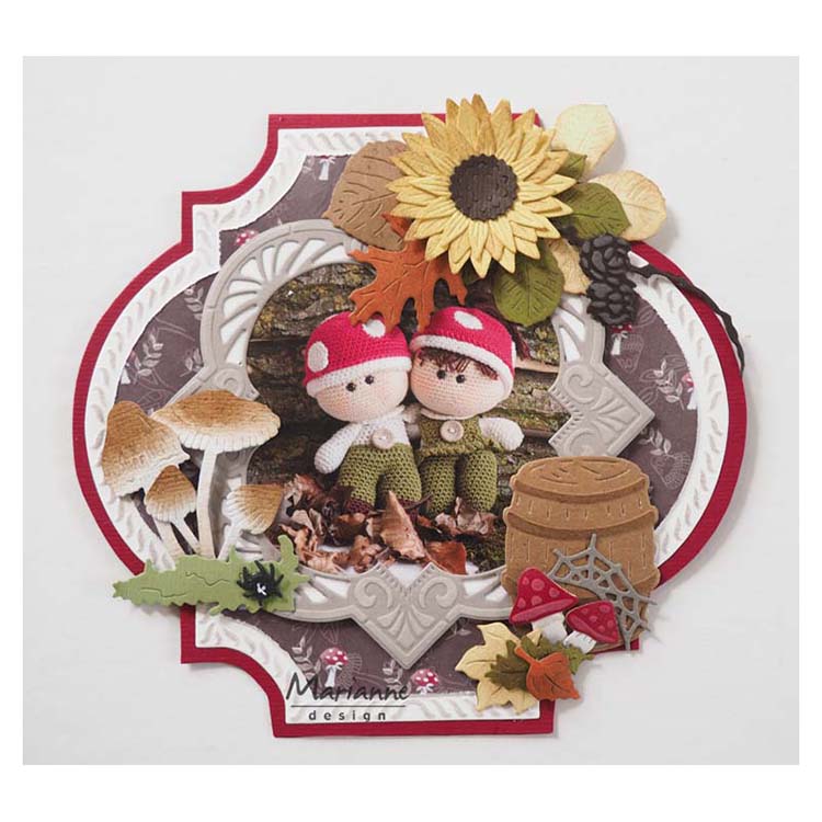 Tiny's Mushrooms - Marianne Design Creatables Die