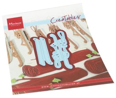 Dutch Ice Skates - Creatables Craft Die