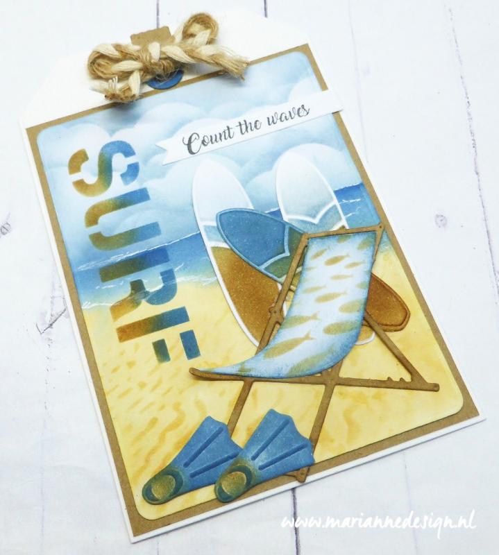 Classic Beach Chair Creatables - Craft Die Set