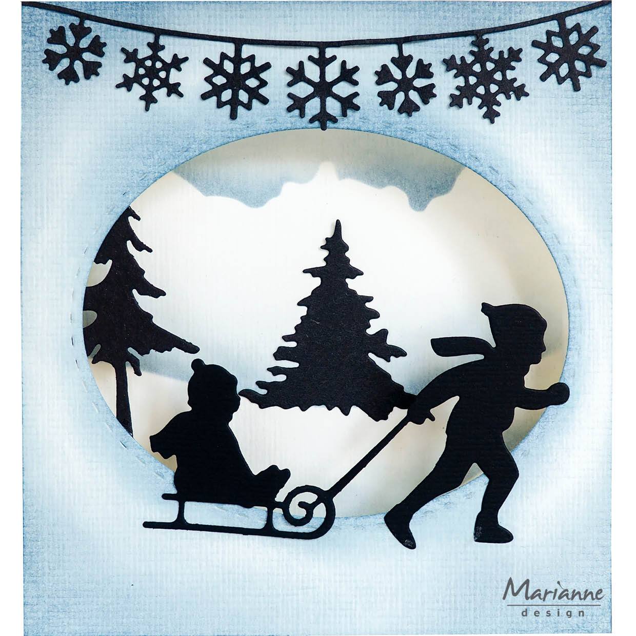 Silhouette Sleighride - Craft Die
