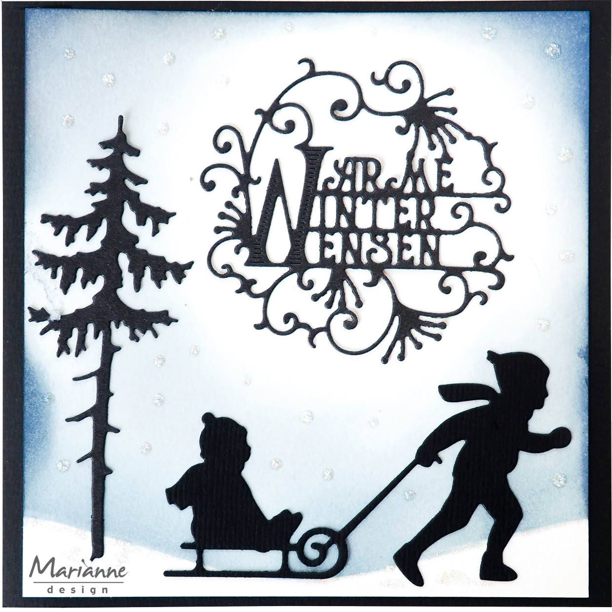 Silhouette Sleighride - Craft Die
