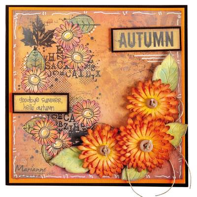 Hallo Herfst - Art Stamp - Christmas Clear Stamp