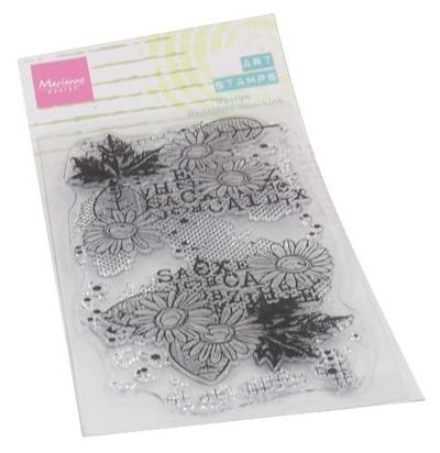 Chrysant - Art Stamp - Background Clear Stamp