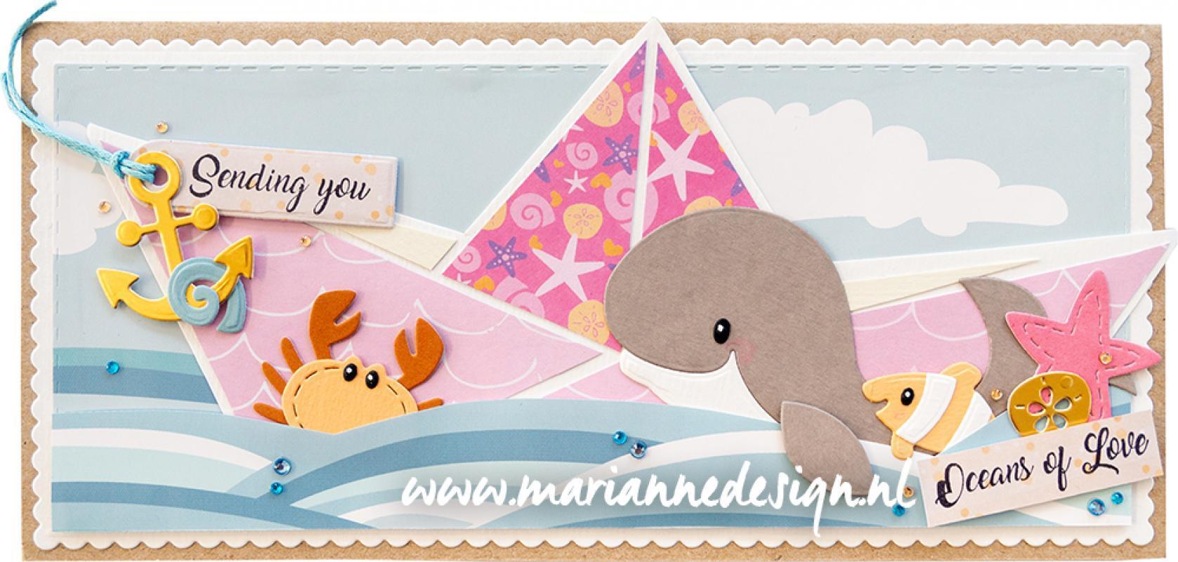 Paper Boat - Craft Stencil