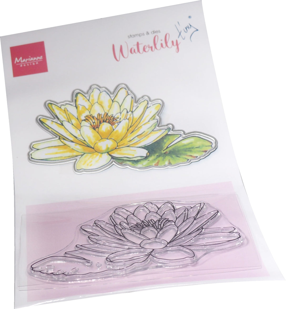 Tiny's Flowers - Water Lily - Stamp and Die