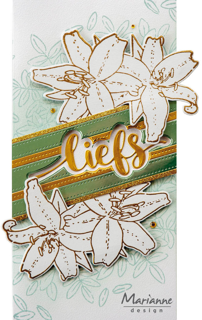 Tiny's Art - Leaves - Clear Stamp