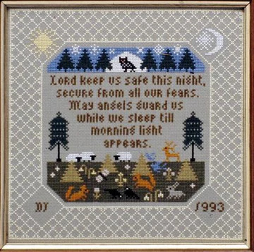 The Prayer - Christian Cross Stitch Pattern