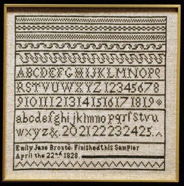 Emily Bronte Sampler - Cross Stitch Pattern