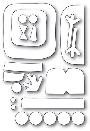 Memory Box Wonderland Snowman Die