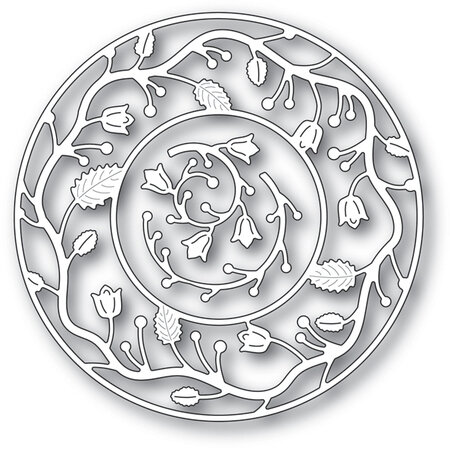 Blooming Floral Circle Frame - Memory Box Craft Die