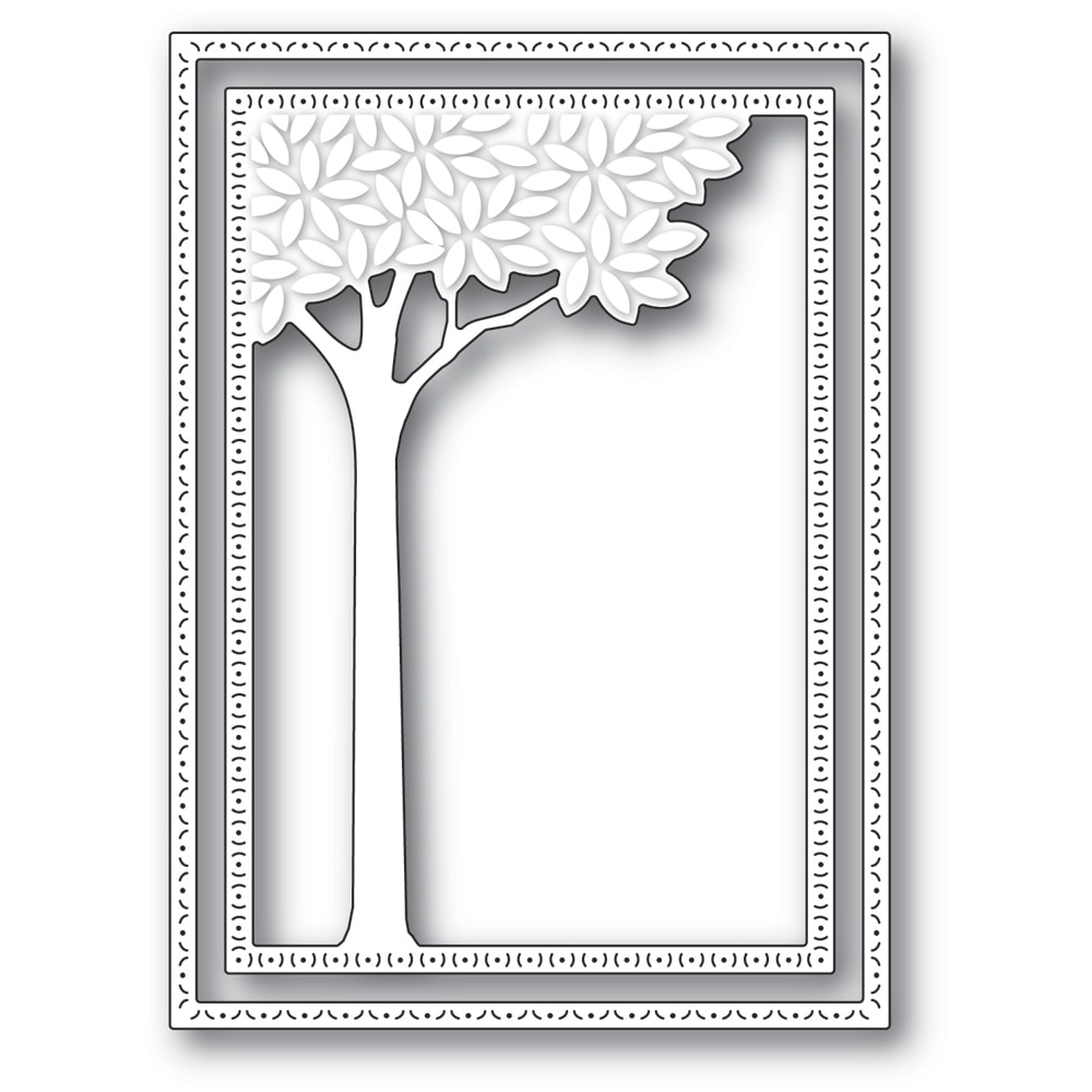 Leafy Tree Frame - Craft Die