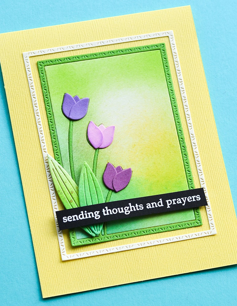 Tulip Trio Frame - Craft Die